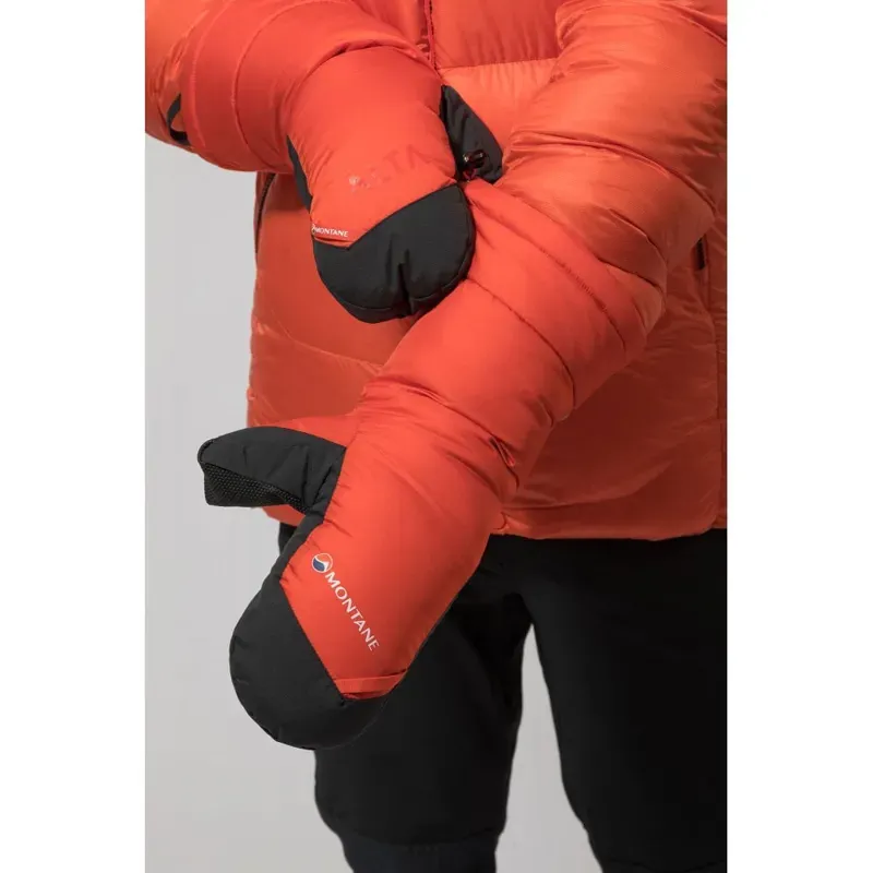 Montane Alpine 850 Down Mitt - Firefly Orange-3