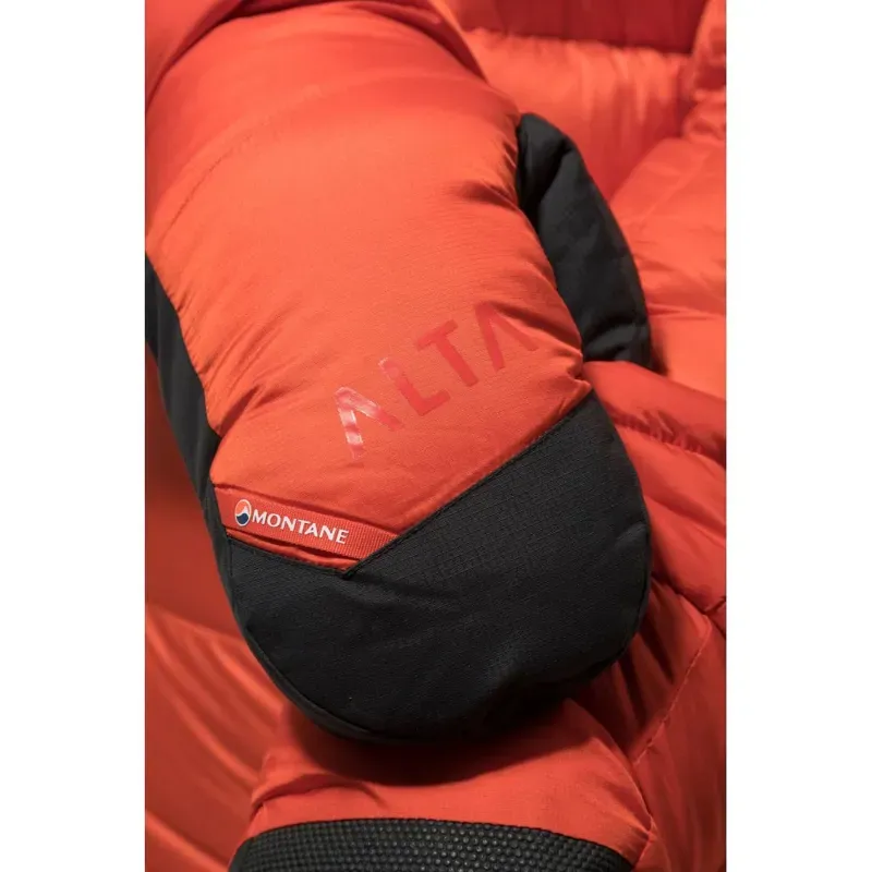 Montane Alpine 850 Down Mitt - Firefly Orange-5