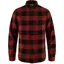 Fjallraven Mens Ovik Heavy Flannel Shirt - Red-Black