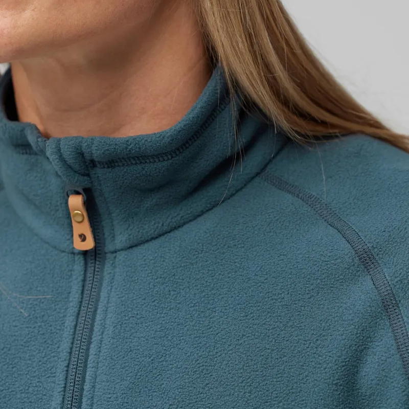 Fjallraven Womens Ovik Lite Fleece Jacket - Mountain Blue-5