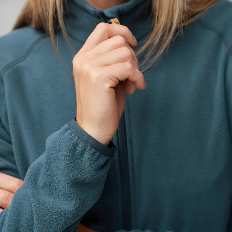 Fjallraven Womens Ovik Lite Fleece Jacket - Mountain Blue-6