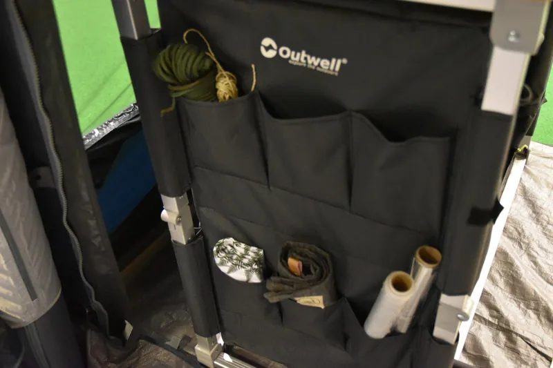 Outwell Padres XL Kitchen Table with Bamboo Table Top-7