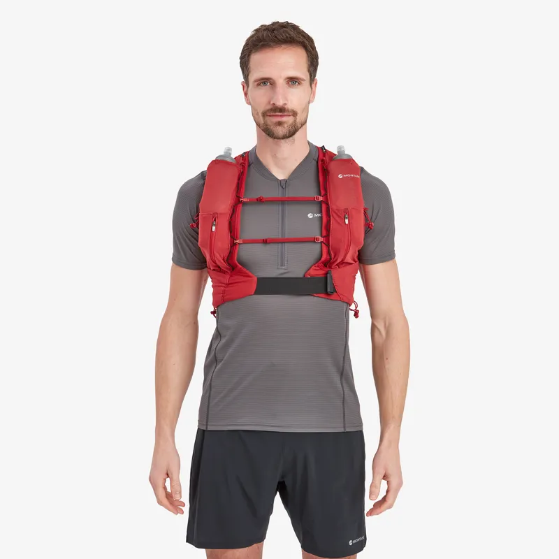 Montane Gecko VP 12+ Running Vest - Acer Red-3