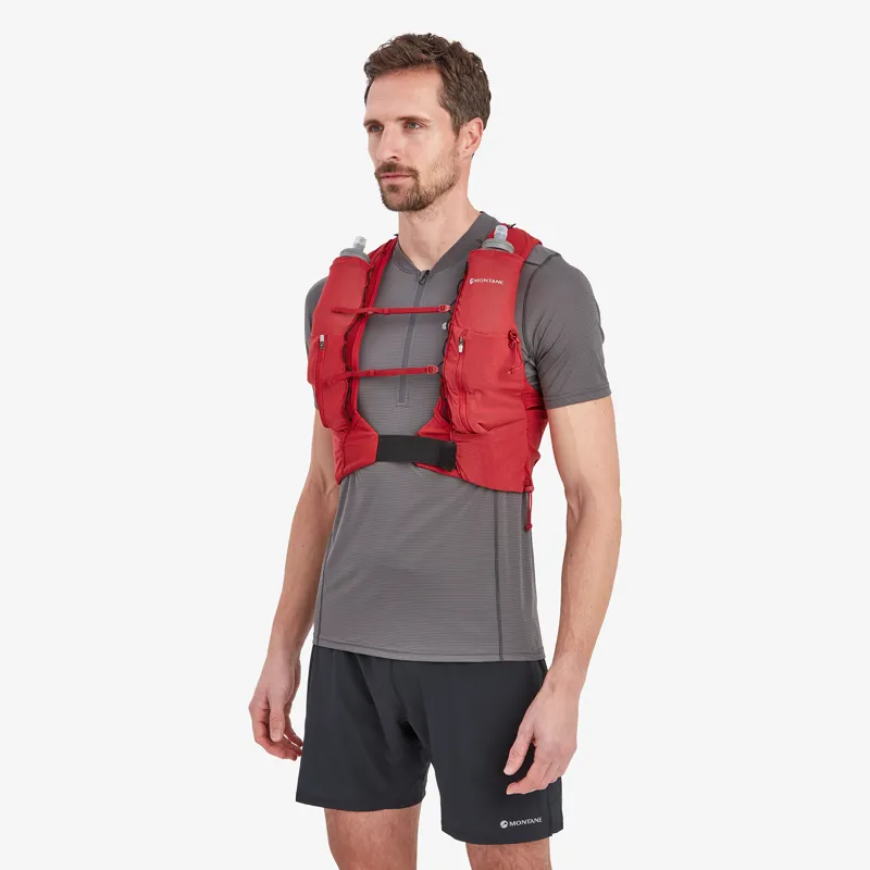 Montane Gecko VP 5+ Running Vest - Acer Red-4