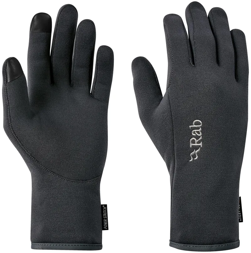 Rab Mens Power Stretch Contact Glove - Beluga