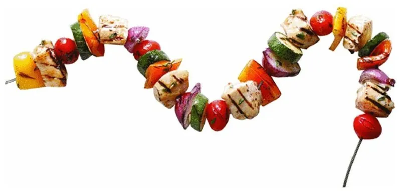 Smiths Fire Wire Flexible Grilling Skewer - 2 Pack-2