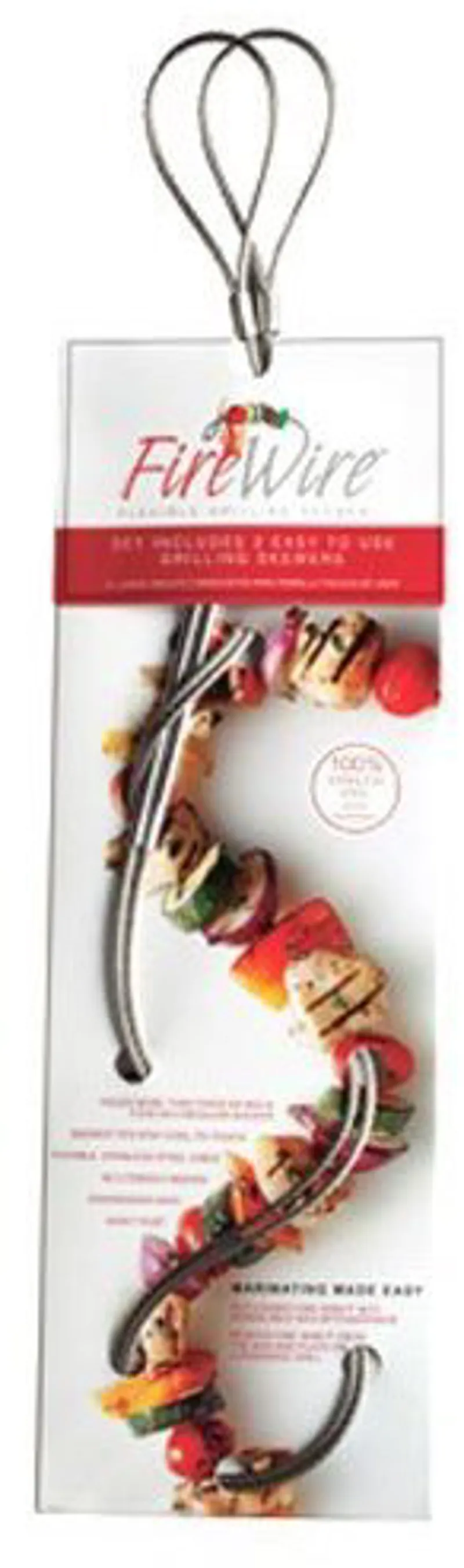 Smiths Fire Wire Flexible Grilling Skewer - 2 Pack-1