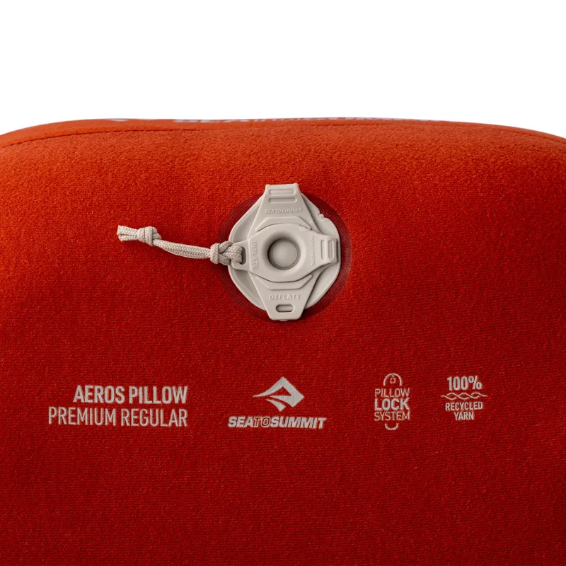 Sea To Summit Aeros Premium Pillow - Regular - Burnt Olive-2
