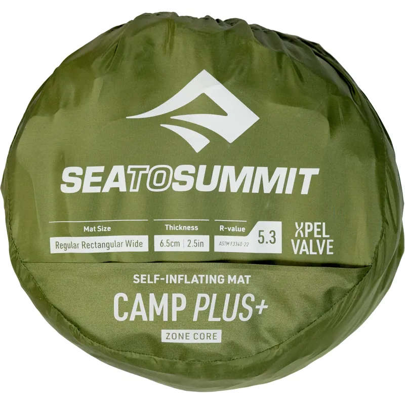 Sea To Summit Camp Plus Self Inflating Mat - Rectangular - Regular-Wide-3