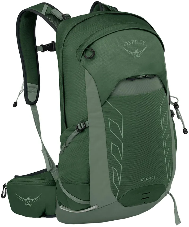 Osprey Talon 22 Rucksack - Green Canopy-Pine Leaf