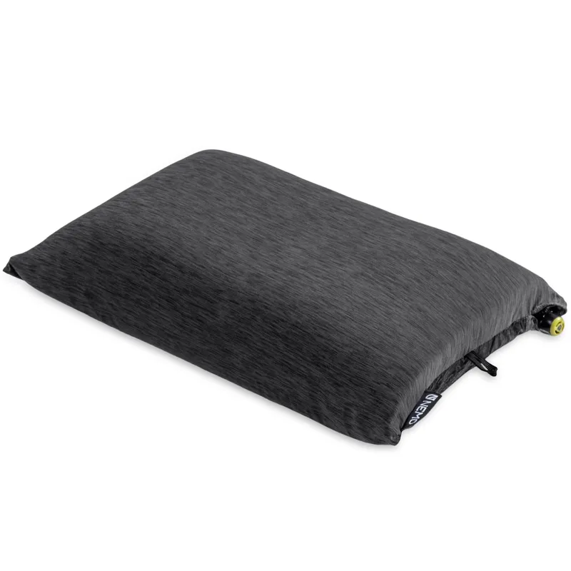 NEMO Fillo Camping Pillow - Black Pearl-Birch Bud-1