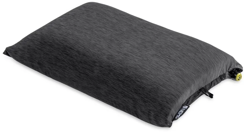 NEMO Fillo Camping Pillow - Black Pearl-Birch Bud