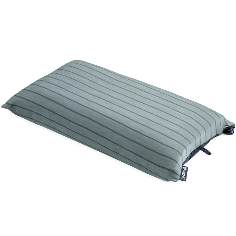 NEMO Fillo Wide Camping Pillow - Silt Stripe-1