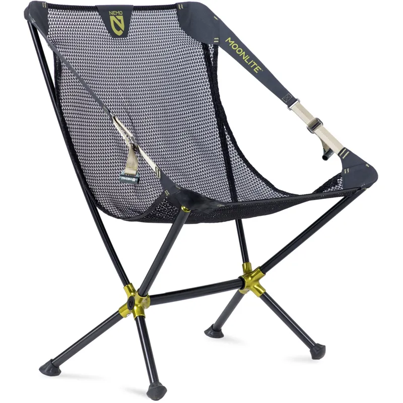 NEMO Moonlite Reclining Camp Chair - Black Pearl
