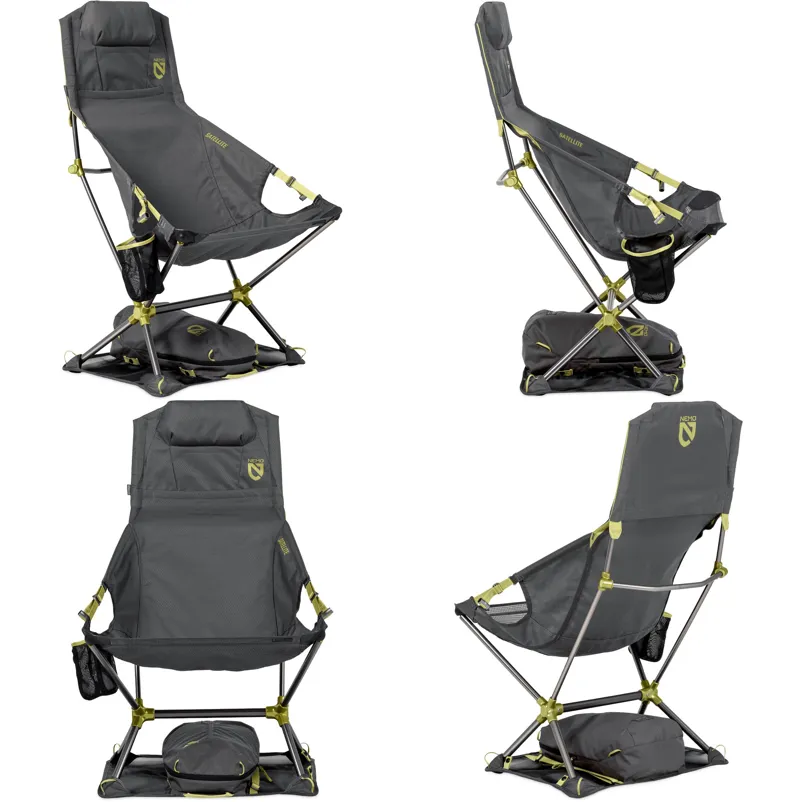 NEMO Satellite Reclining Camp Chair - Goodnight Gray-4