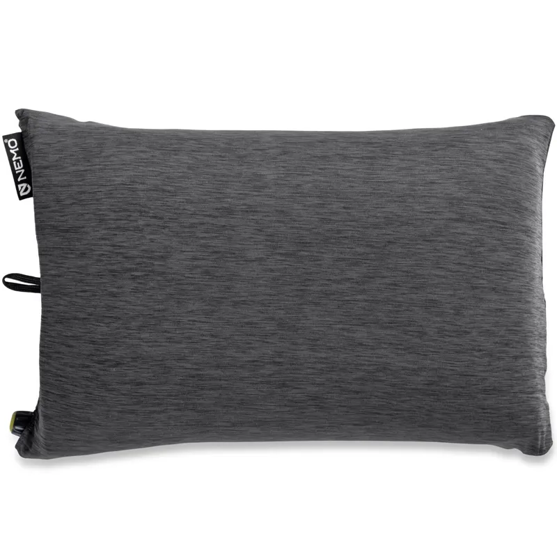 NEMO Fillo Camping Pillow - Black Pearl-Birch Bud-2