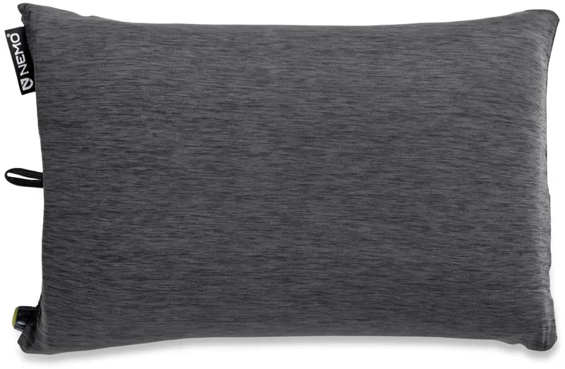 NEMO Fillo Camping Pillow - Black Pearl-Birch Bud-1