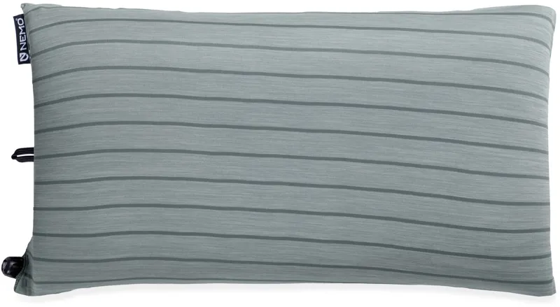 NEMO Fillo Wide Camping Pillow - Silt Stripe-1