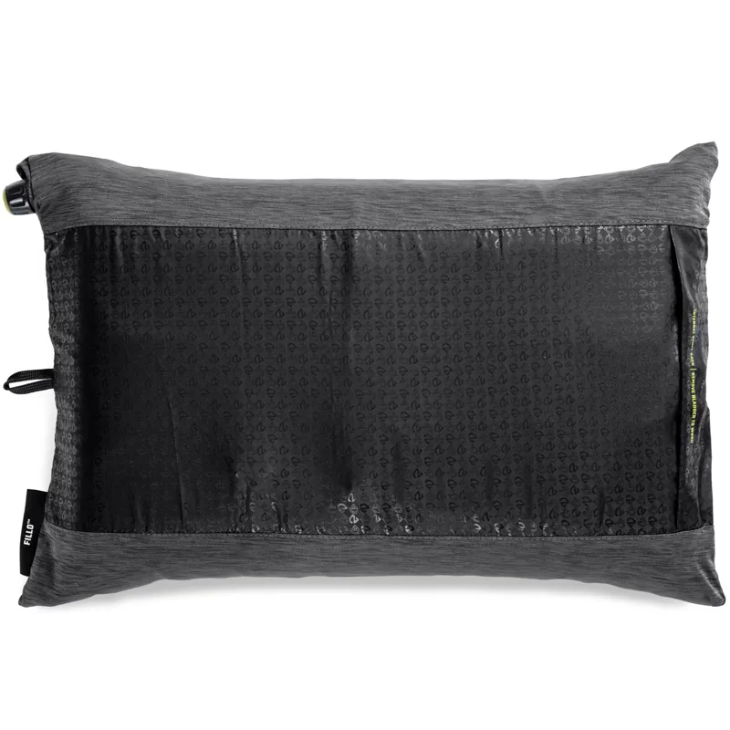 NEMO Fillo Camping Pillow - Black Pearl-Birch Bud-5