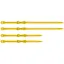Sea To Summit Stretch-Loc Mini Strap Set - 4 Piece - Sulphur