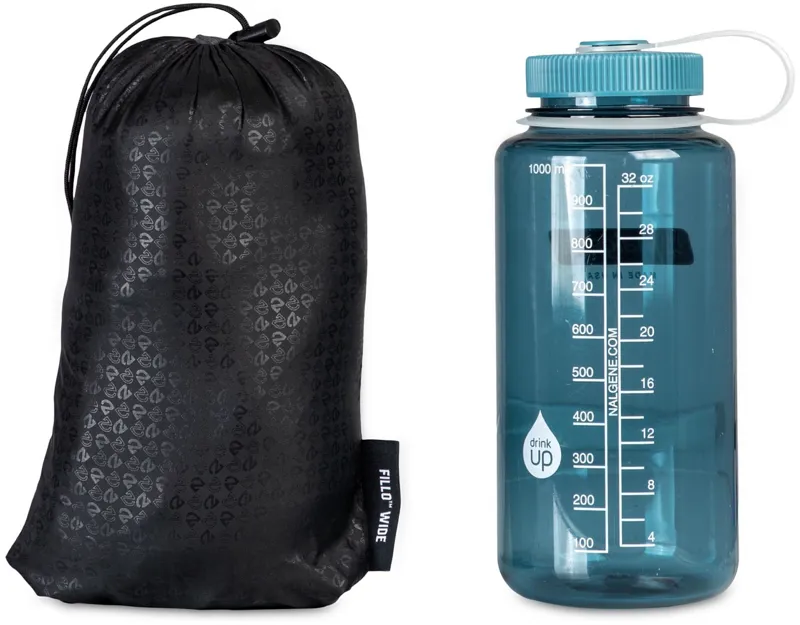 NEMO Fillo Wide Camping Pillow - Silt Stripe-3