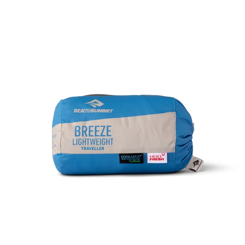 Sea To Summit Breeze Lightweight Liner - Rectangular With Pillow Sleeve-4