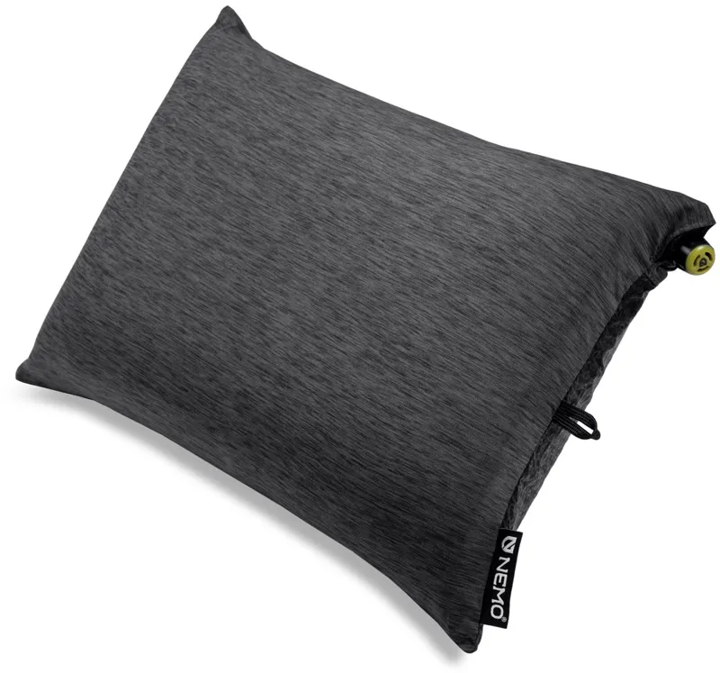 NEMO Fillo Camping Pillow - Black Pearl-Birch Bud-4