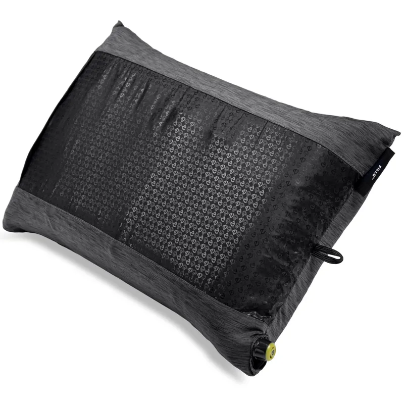 NEMO Fillo Camping Pillow - Black Pearl-Birch Bud-4