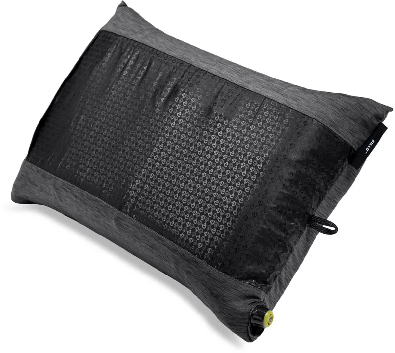 NEMO Fillo Camping Pillow - Black Pearl-Birch Bud-5