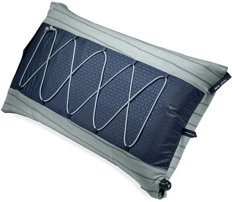 NEMO Fillo Wide Camping Pillow - Silt Stripe-5