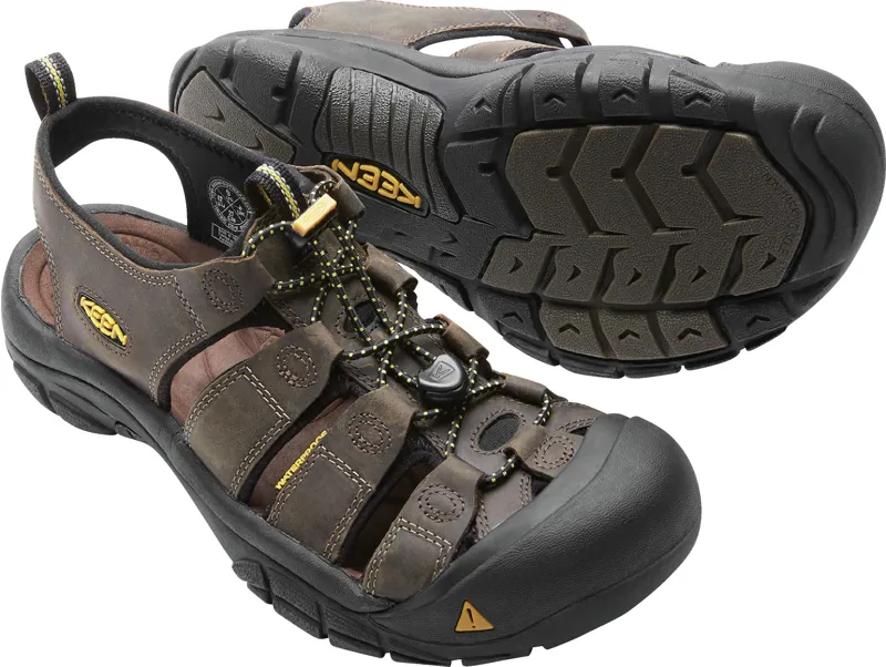 Keen Mens Newport Sandals - Bison-3