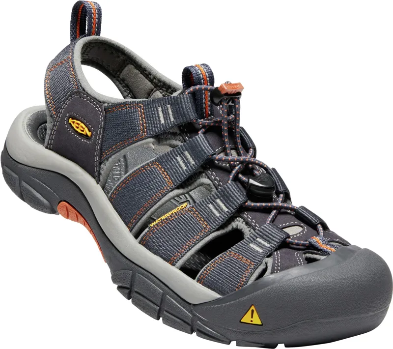 Keen Mens Newport H2 Sandals - India Ink/ Rust-1