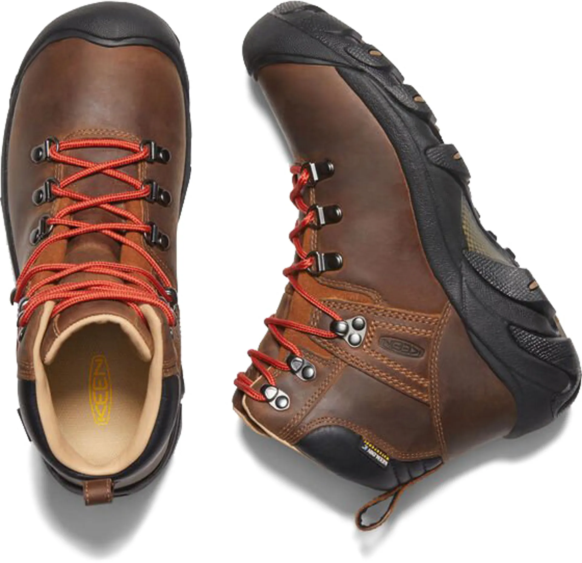 Calzature Outdoor Per Donne Stivali Da Escursionismo KEEN Pyrenees Donna - Impermeabili E Comodi Scarpe Trekking Pelle