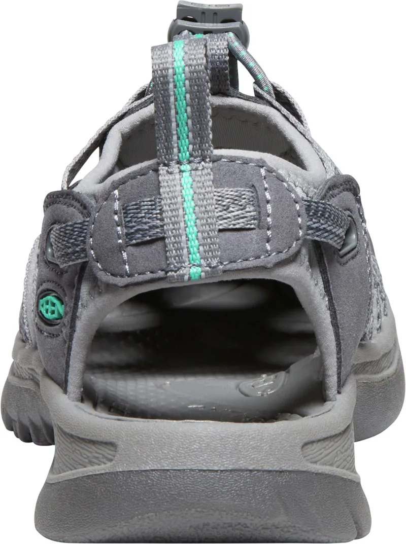 Keen Womens Whisper Sandals - Medium Grey-Peacock Green-6