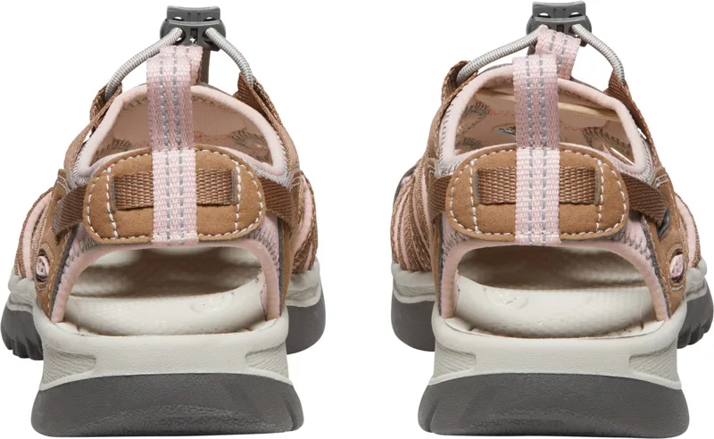 Keen Womens Whisper Sandals - Toasted Coconut-Peach Whip-5