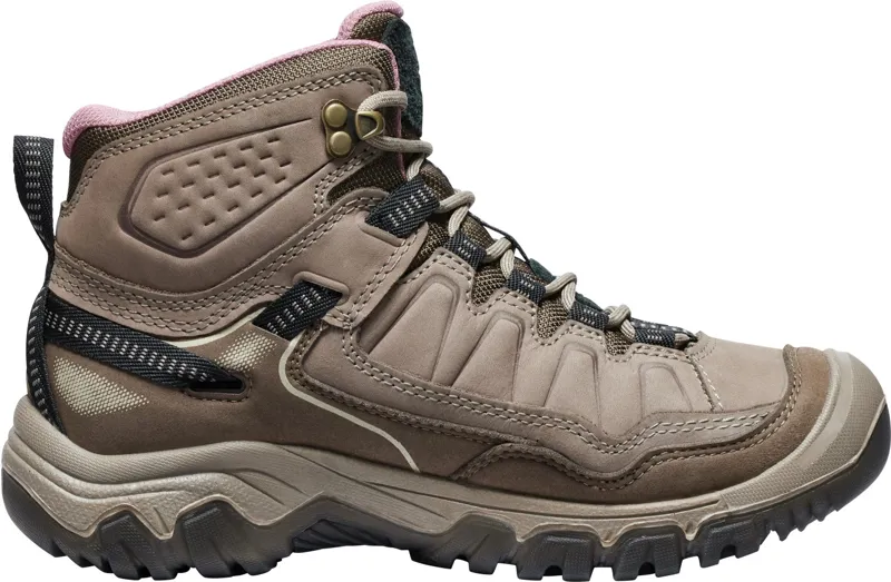 Keen Womens Targhee IV Mid Waterproof Boots - Brindle-Nostalgia Rose-4