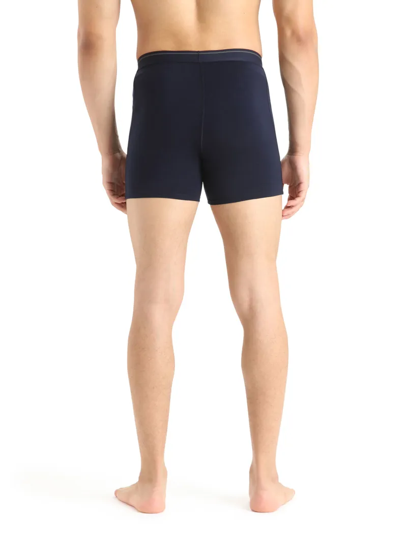 Icebreaker Mens Anatomica Boxers - Midnight Navy-2
