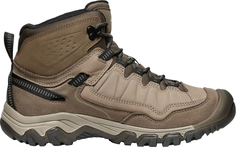 Keen Mens Targhee IV Mid Waterproof Boots - Brindle-Canteen-3