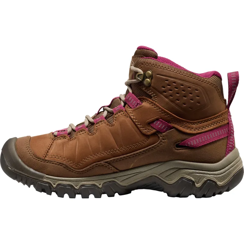 Keen Womens Targhee IV Mid Waterproof Boots - Bison-Beaujolais-5