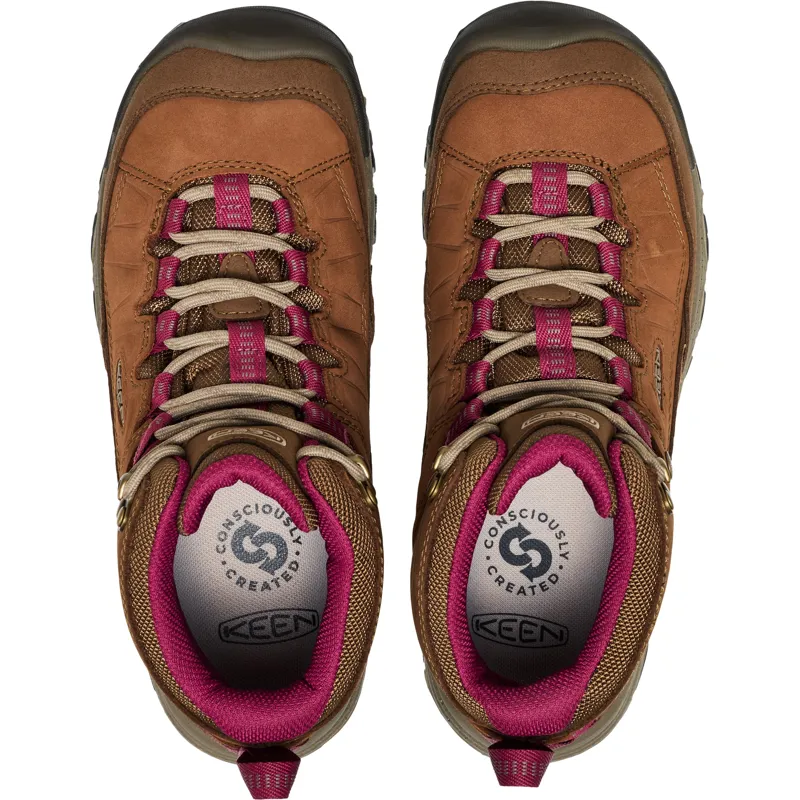 Keen Womens Targhee IV Mid Waterproof Boots - Bison-Beaujolais-11