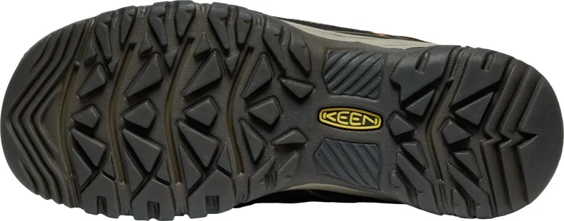 Keen Mens Targhee IV Waterproof Shoes - Sea Turtle-Roasted Pecan-7