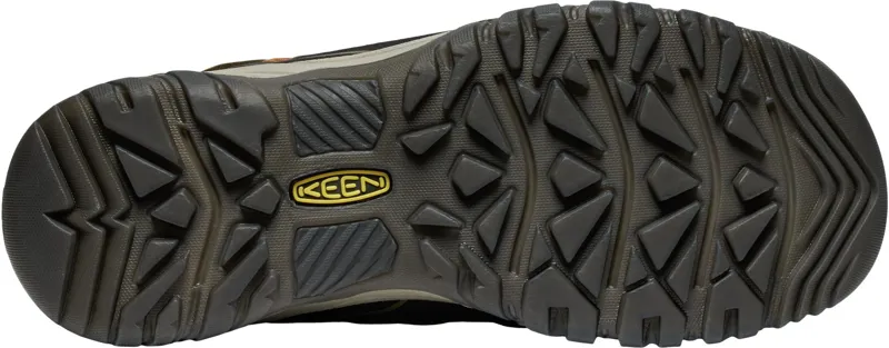 Keen Mens Targhee IV Waterproof Shoes - Sea Turtle-Roasted Pecan-8