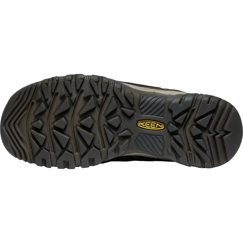 Keen Mens Targhee IV Waterproof Shoes - Wide Fit - Sea Turtle-Roasted Pecan-8