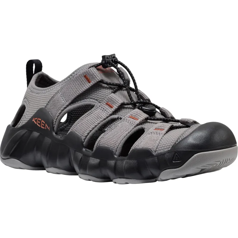 Keen Mens Hyperport H2 Sandals - Steel Grey-Burnt Brick-1