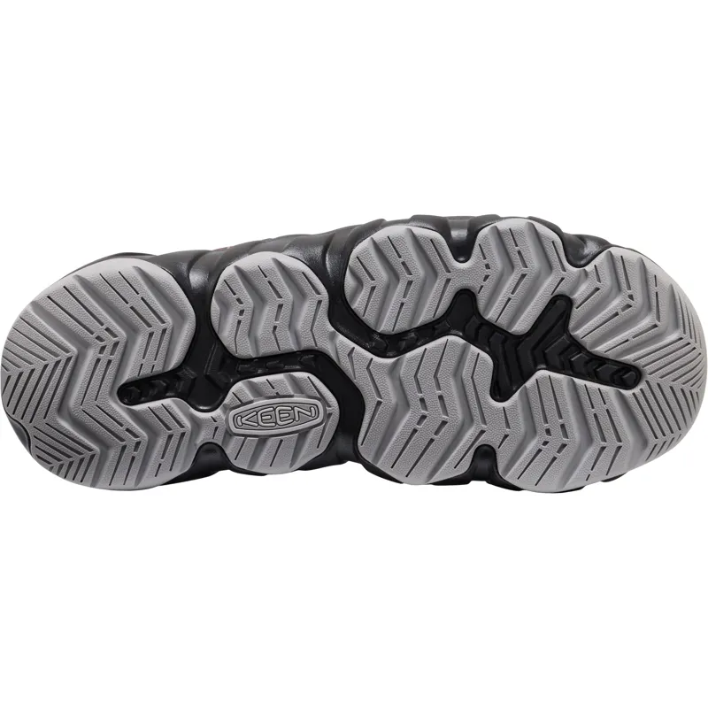 Keen Mens Hyperport H2 Sandals - Steel Grey-Burnt Brick-9