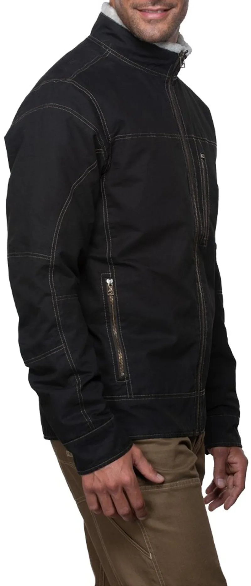 Kuhl Mens Burr Lined Jacket - Espresso-1