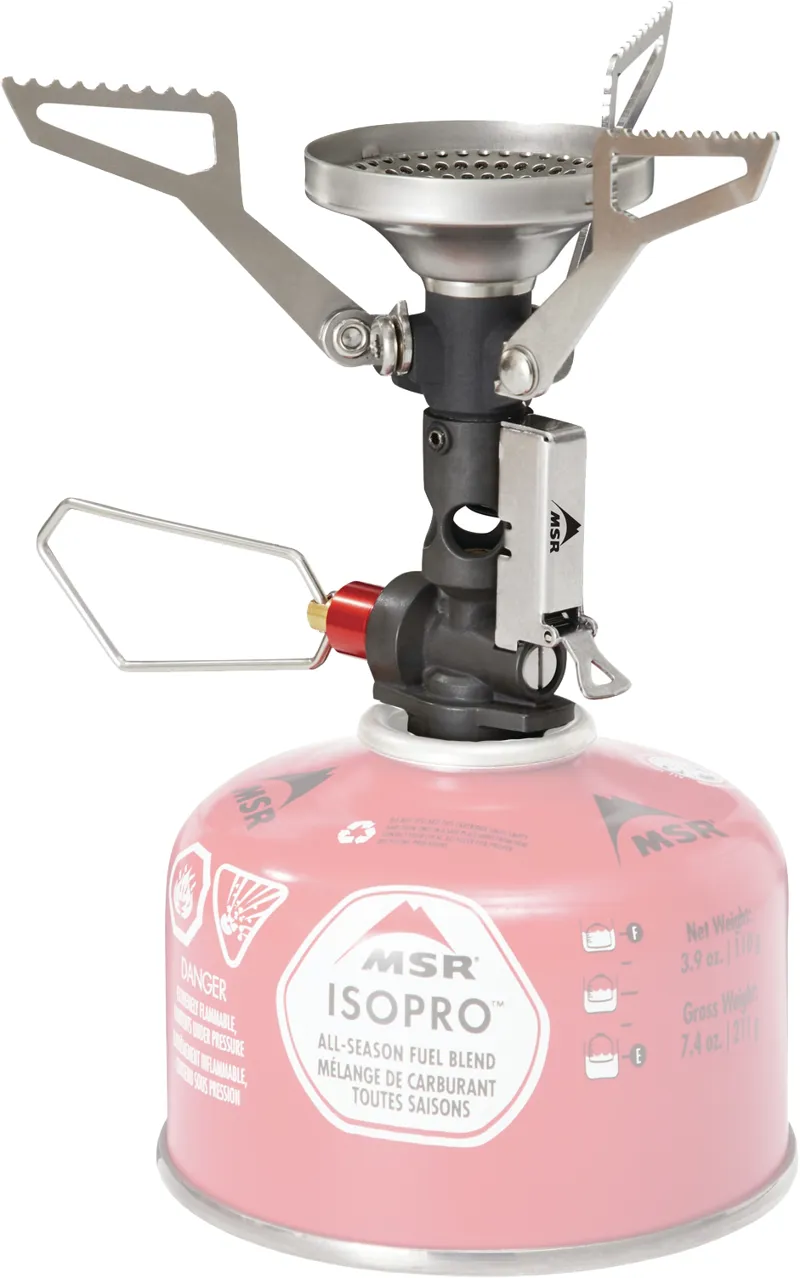 Fornello Da Trekking MSR Pocket Rocket Deluxe – Leggerissimo Per Zaino In Spalla, Campeggio E Pesca