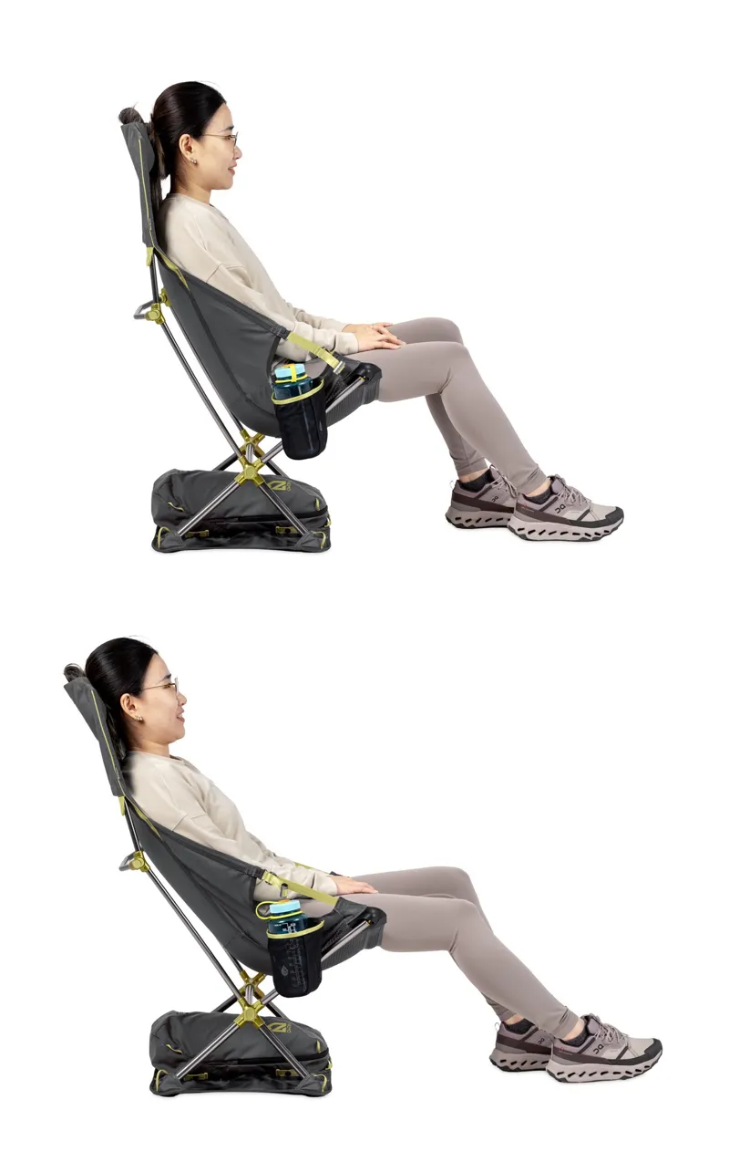 NEMO Satellite Reclining Camp Chair - Goodnight Gray-6