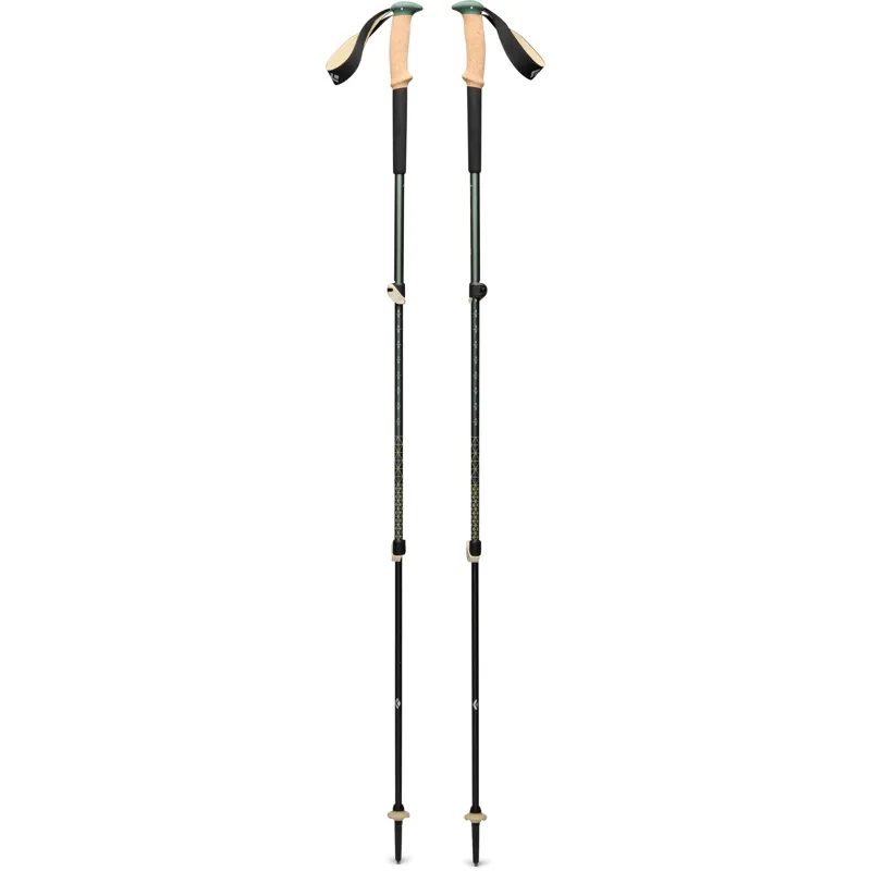 Black Diamond Trail Cork Trekking Poles - Laurel Green - Pair