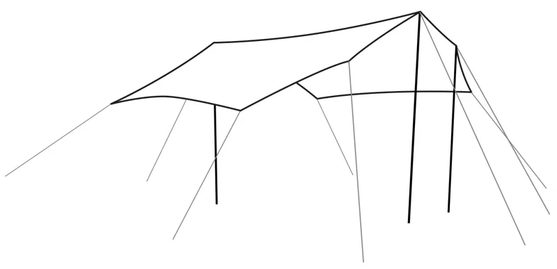 Outwell Canopy Tarp - M-4